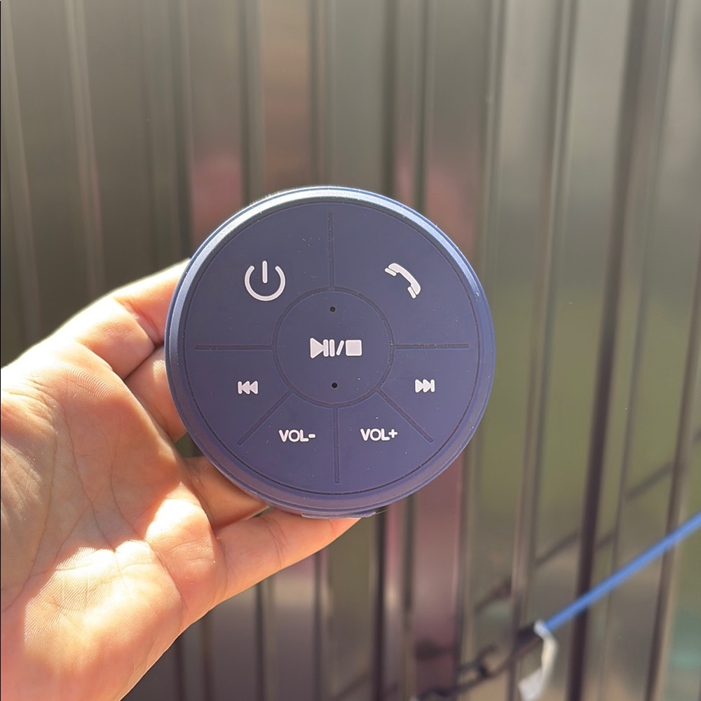 Blue Portable Bluetooth Speaker